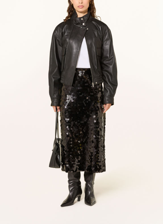 InWear Rock BALLISTAIW mit Pailletten SCHWARZ