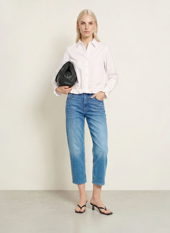 MILANO ITALY Barrel Jeans 649 denim