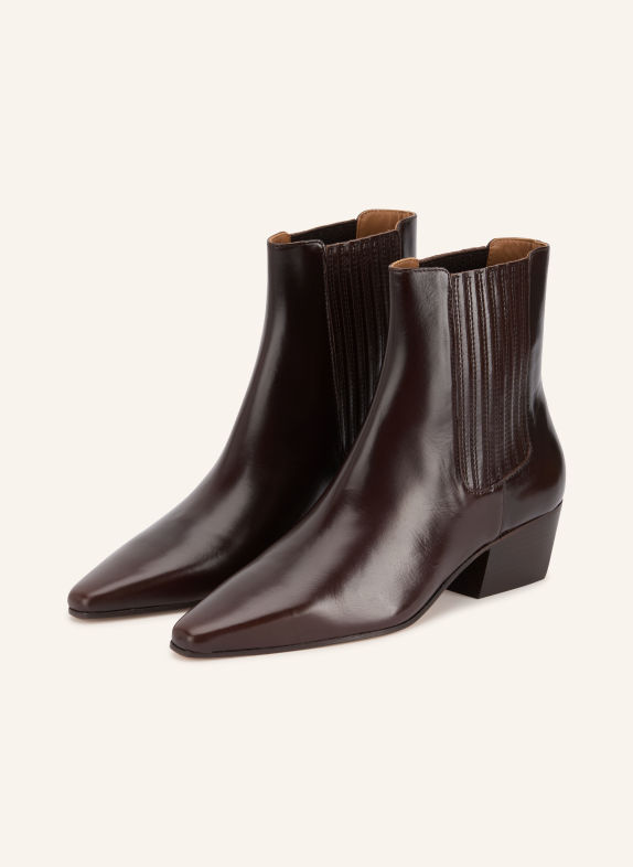 bobbies TALI Ankle boots DARK BROWN