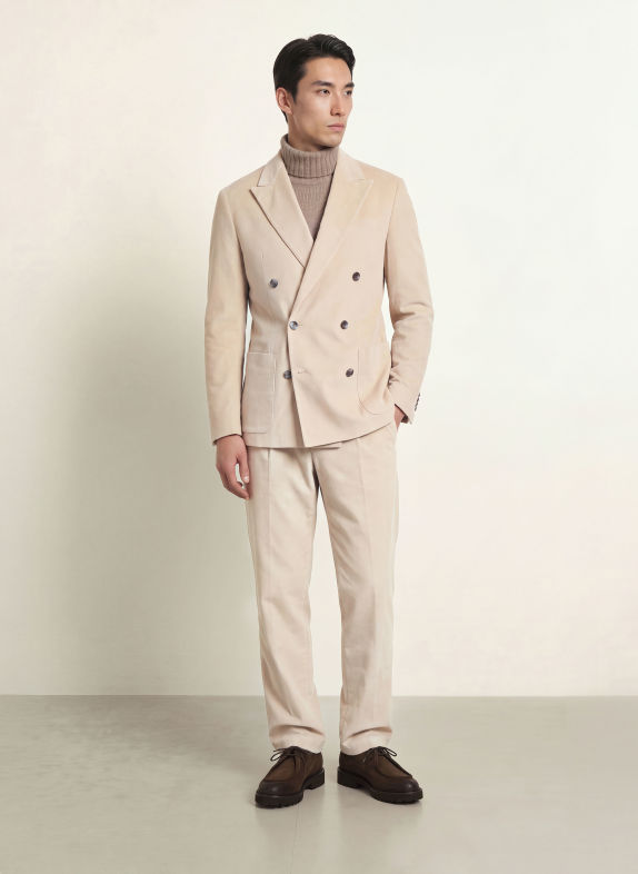 STRELLSON ASHTON Slim Fit Corduroy Suit Jacket 103 Natural 103
