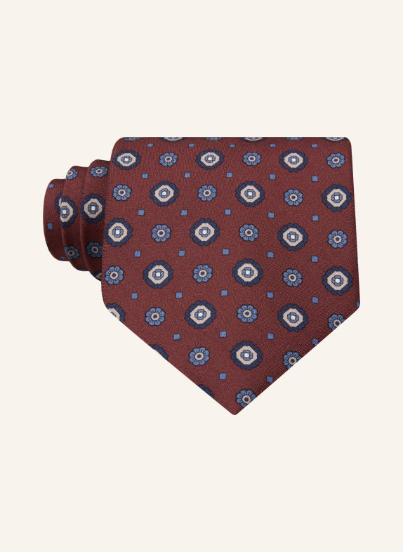 altea ISONZO Tie DARK RED / BEIGE / BLUE