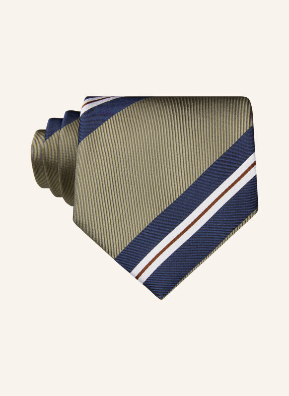 altea GANGE Tie KHAKI / DARK BLUE / WHITE