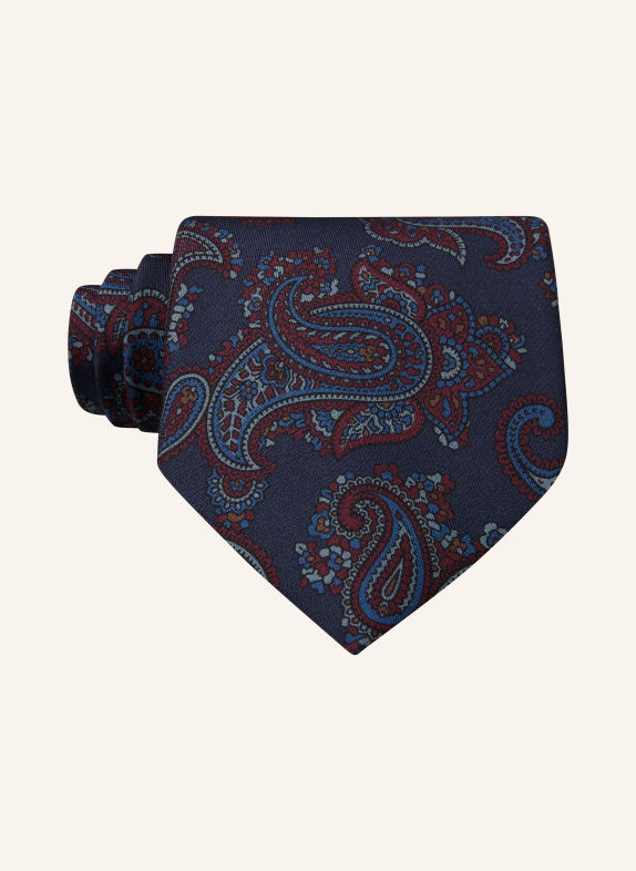 altea ISONZO Tie DARK BLUE / BLUE GRAY / DARK RED