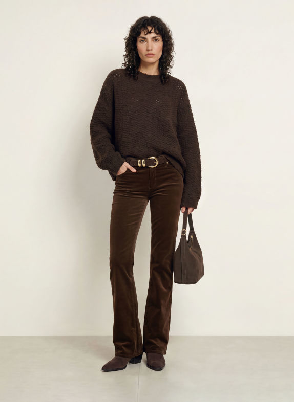 7 for all mankind Samthose THE LEGGY BOOTCUT DUNKELBRAUN