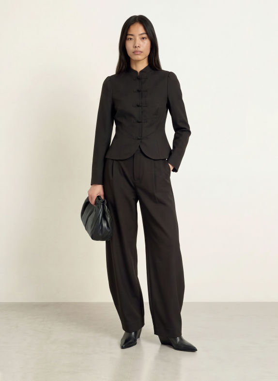 GESTUZ CZCALLIA MW Trousers BLACK