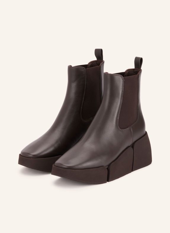 PALOMA BARCELÓ AMY Chelsea boots DARK BROWN