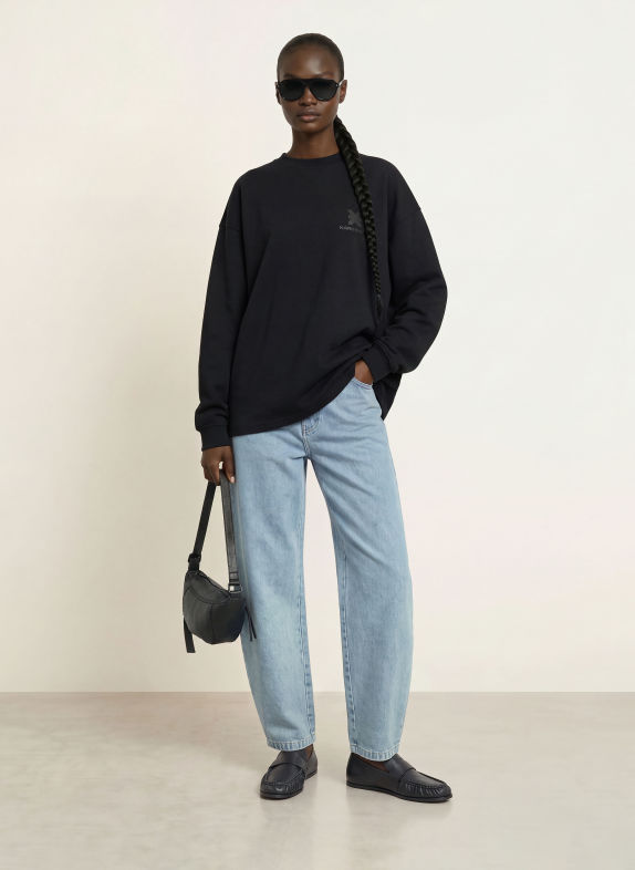 KARO KAUER Sweatshirt BLACK