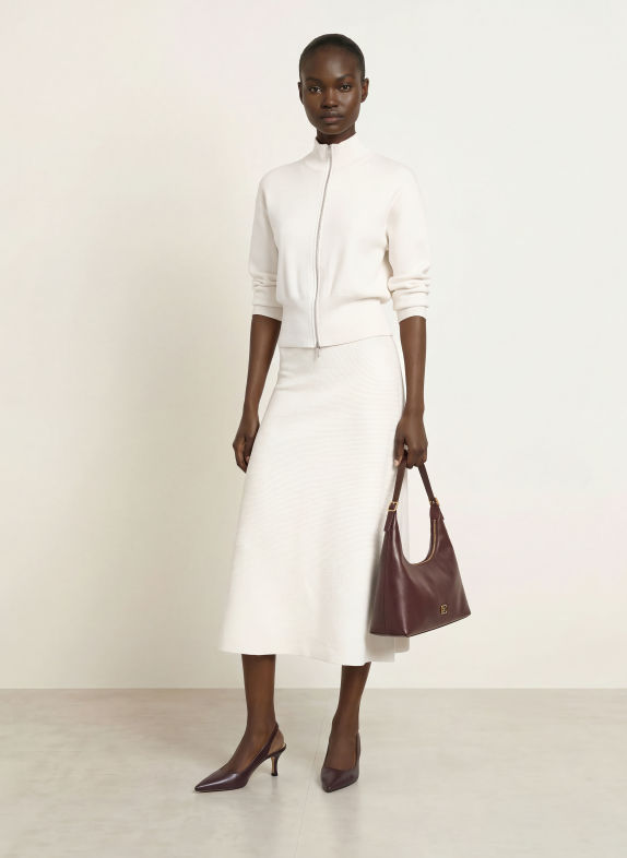 Calvin Klein Strickrock ECRU