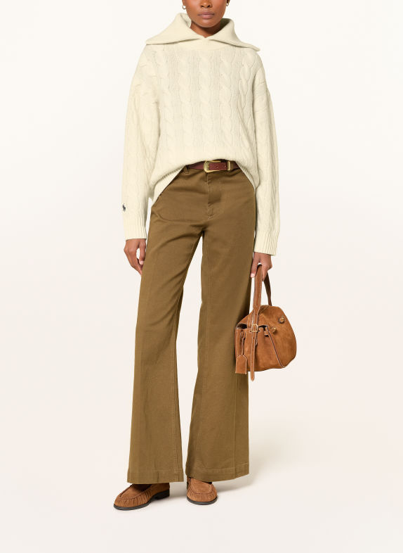 POLO RALPH LAUREN Half-zip sweater CREAM
