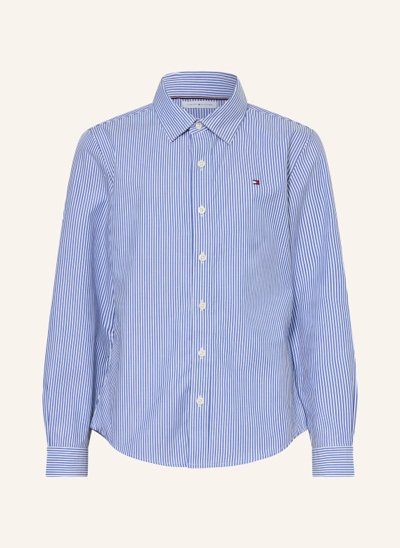 TOMMY HILFIGER Shirt BLUE / WHITE