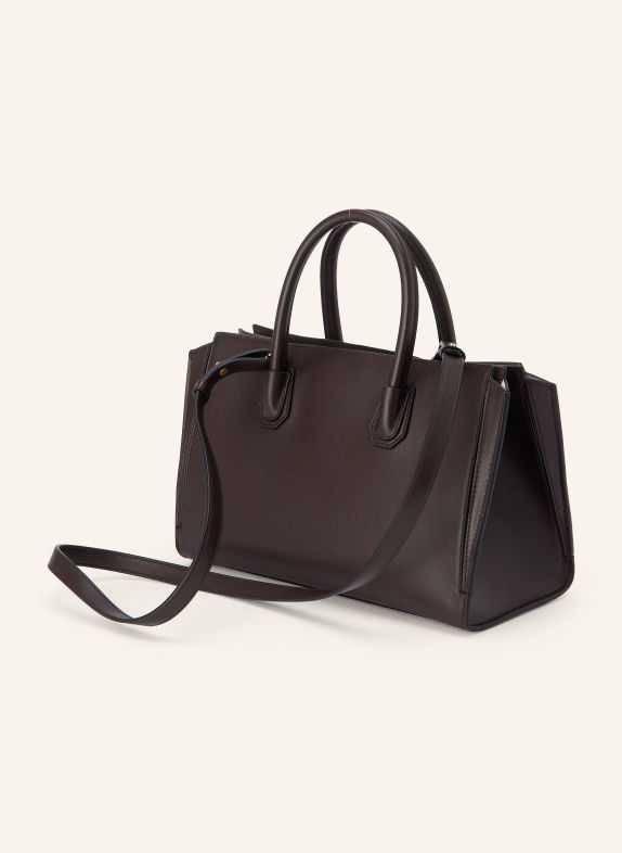 GIVENCHY CATCHALL SMALL Handbag DARK BROWN / GOLD