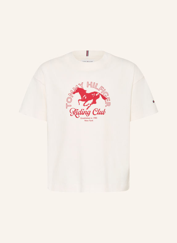 TOMMY HILFIGER T-shirt VIT / MÖRKRÖD
