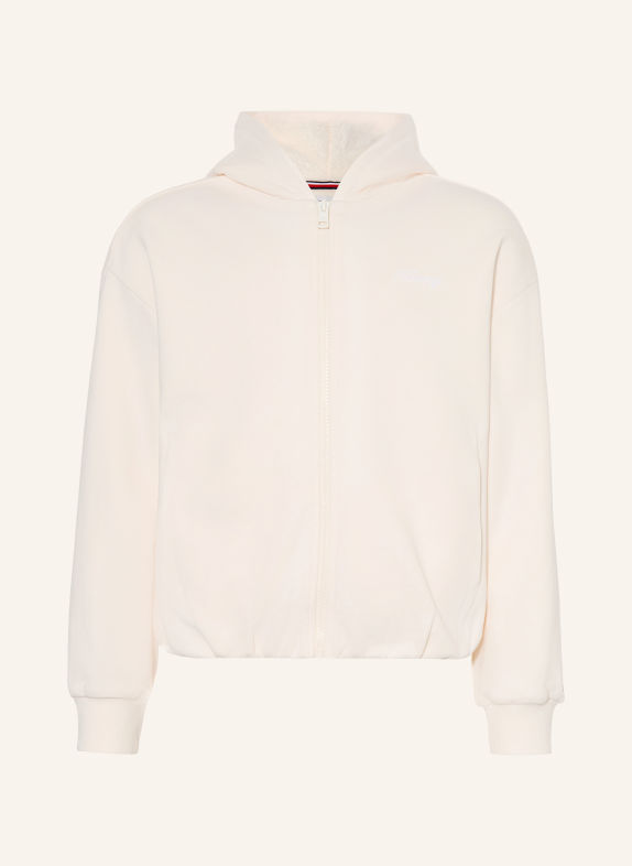 TOMMY HILFIGER Zip-up sweatshirt WHITE