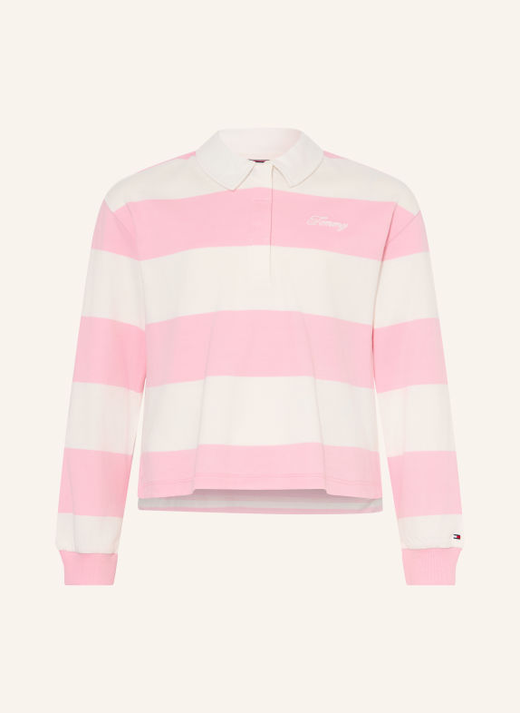 TOMMY HILFIGER Rugby shirt PINK / WHITE