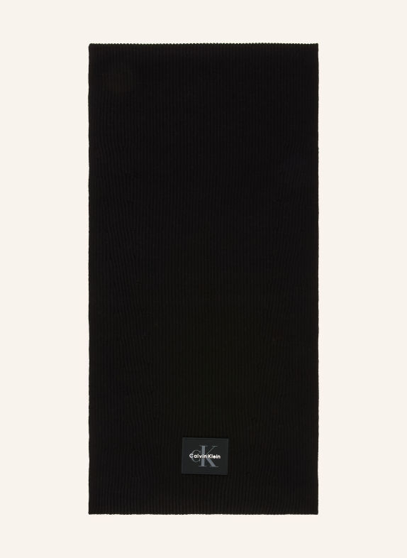 Calvin Klein Schal SCHWARZ