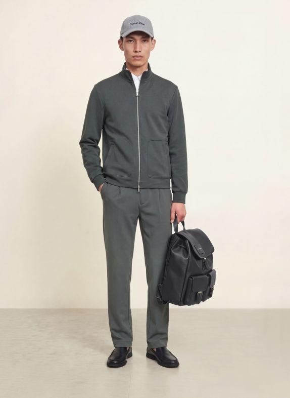 Calvin Klein Rucksack SCHWARZ / SILBER