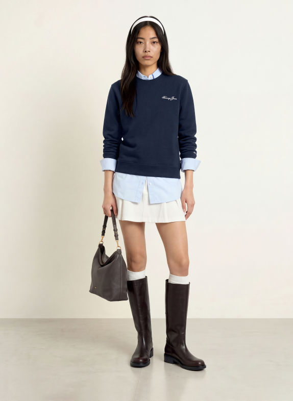 TOMMY JEANS Sweatshirt DARK BLUE
