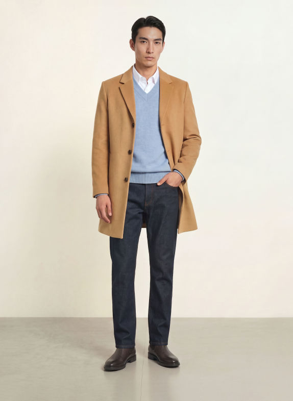 Calvin Klein Coat CAMEL