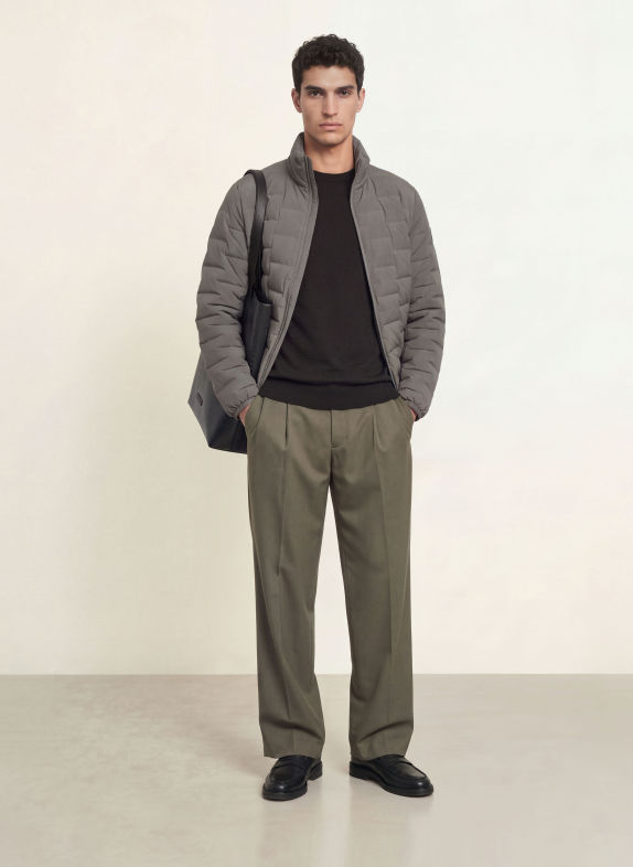 Calvin Klein Lightweight-Daunenjacke GRAU
