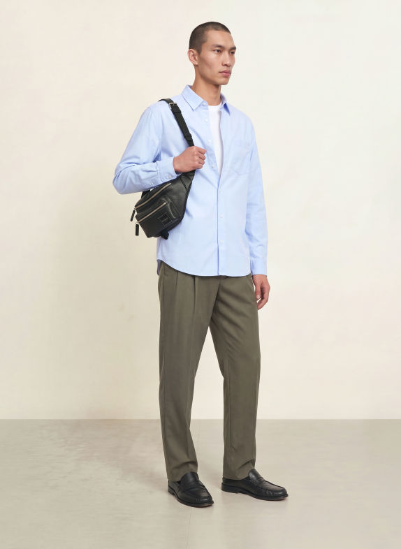 Calvin Klein Classic Fit Oxford shirt LIGHT BLUE