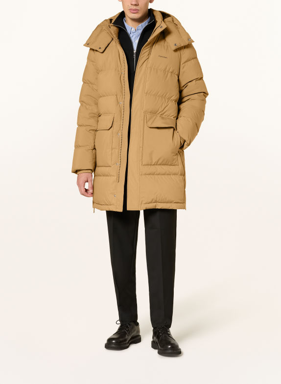 Calvin Klein Daunenmantel BEIGE