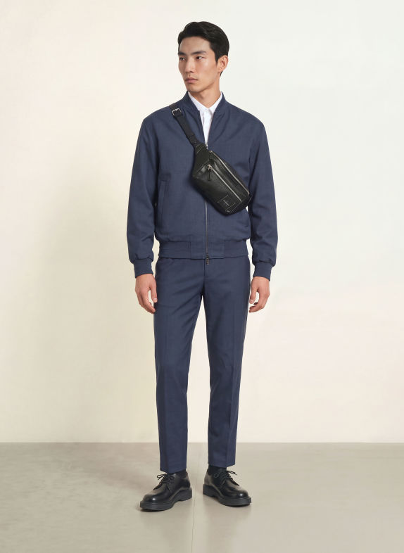 Calvin Klein Bomber jacket DARK BLUE