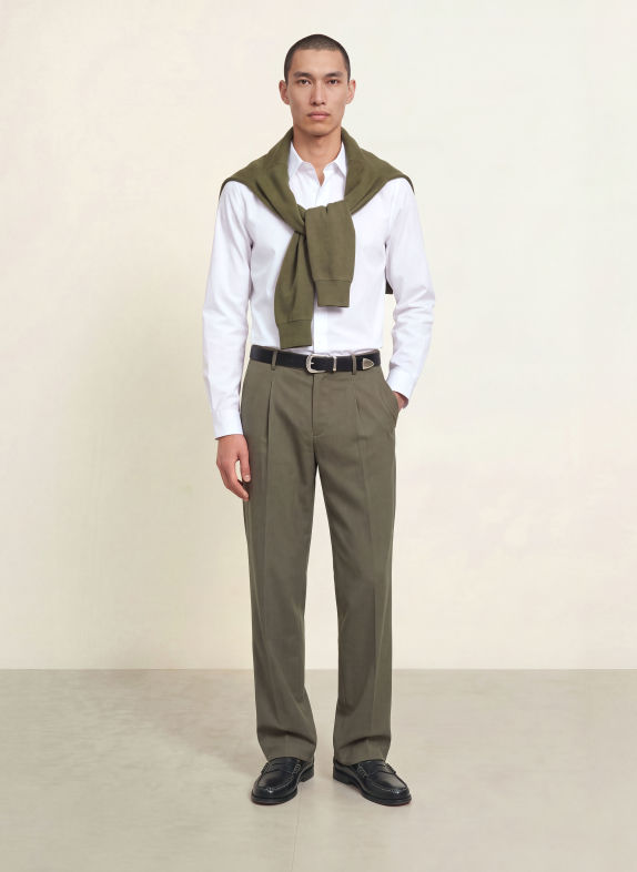 Calvin Klein Classic Fit Shirt WHITE