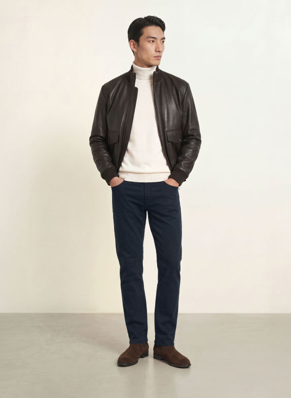 BRAX Broek CADIZ Straight Fit 23 NIGHT BLUE