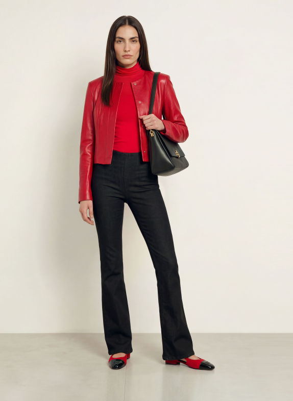 RIANI Jeansy flared 999 BLACK