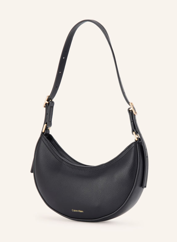 Calvin Klein Schultertasche CRESCENT SCHWARZ / GOLD