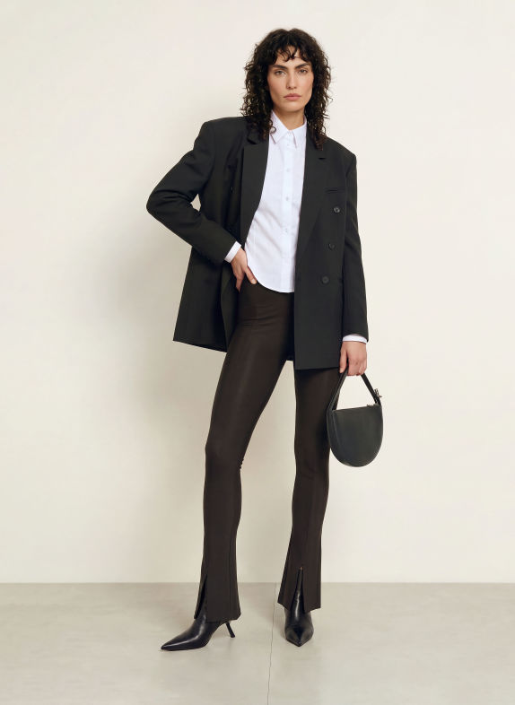 NORMA KAMALI Leggings SCHWARZ
