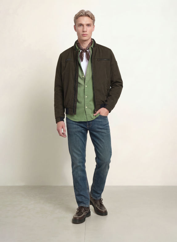 camel active Regular-Fit Shirt GREEN
