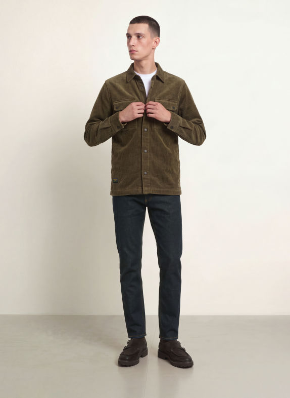 camel active Corduroy Overshirt DARK GREEN