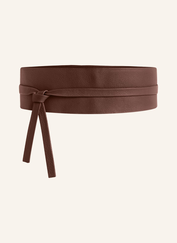 Vanzetti Leather waist belt BROWN
