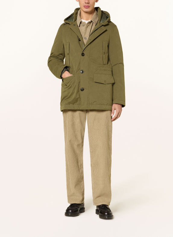 WOOLRICH Daunenparka OLIV