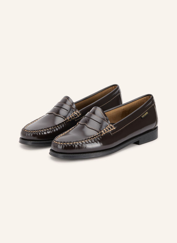 G.H.Bass Loafers à barrette EASY WEEJUN MARRON FONCÉ