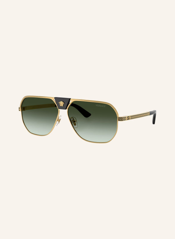 VERSACE Sonnenbrille VE2294 GOLD/ GRÜN VERLAUF