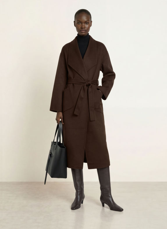 LAMARQUE Frakke COREEN MØRKEBRUN