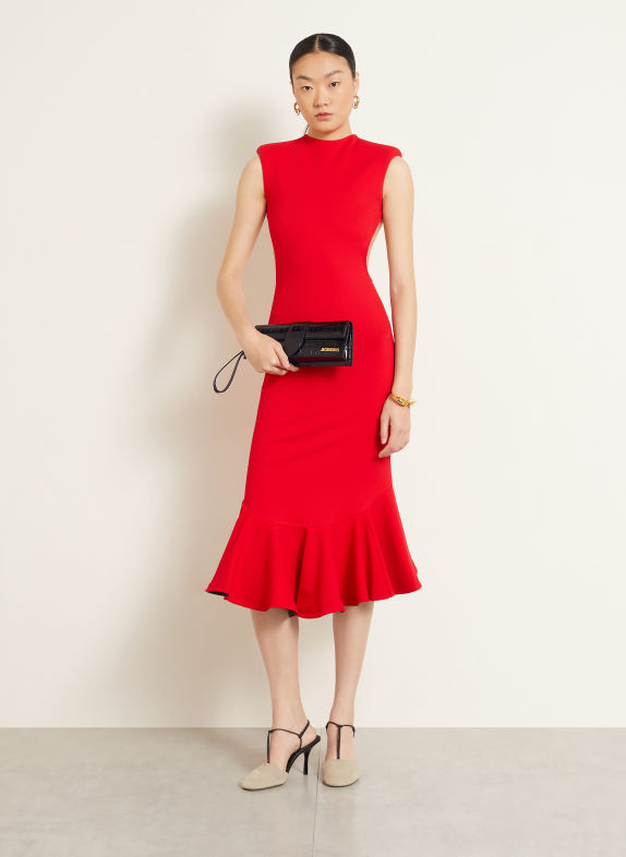 JACQUEMUS Clutch LA POCHETTE BAMBINO SCHWARZ