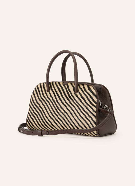 JACQUEMUS Sac à main LE PETIT TURISMO MARRON / CHAMEAU / NOIR