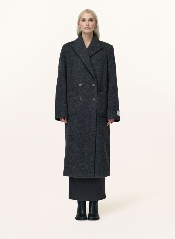 LeGer Studio LAURENTIA Pea coat DARK GRAY