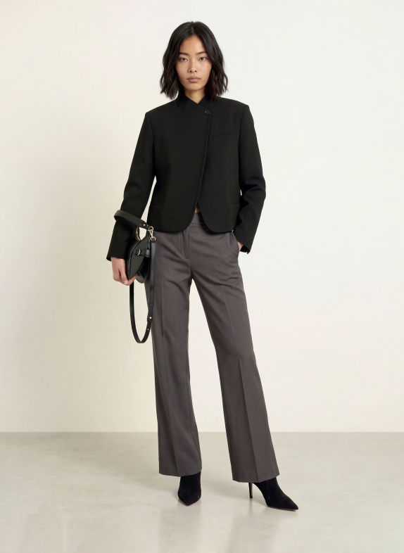 LeGer Studio Bootcut-Hose FERGIE GRAU