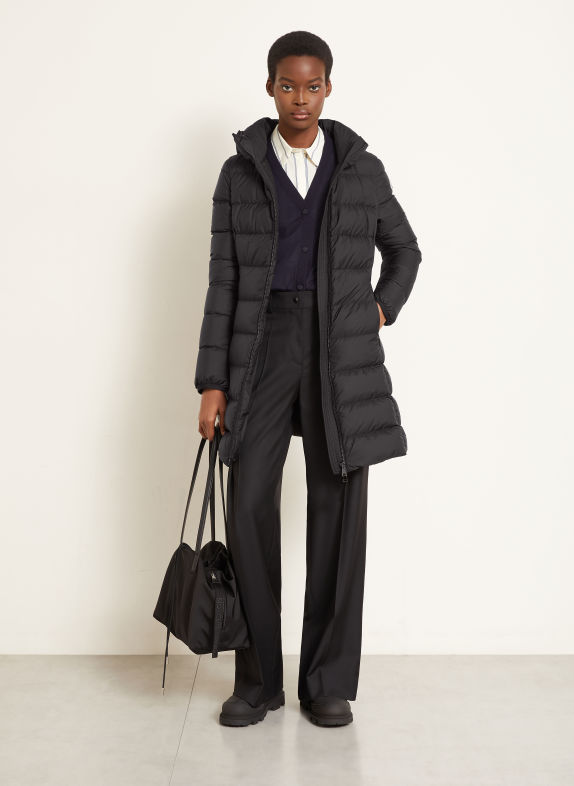 MONCLER Doudoune longue légère GIE NOIR