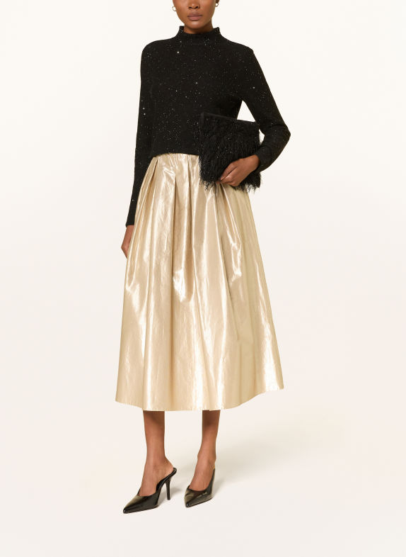LUISA CERANO Clutch BLACK
