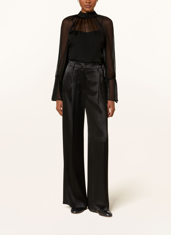LUISA CERANO Strikblouse ZWART