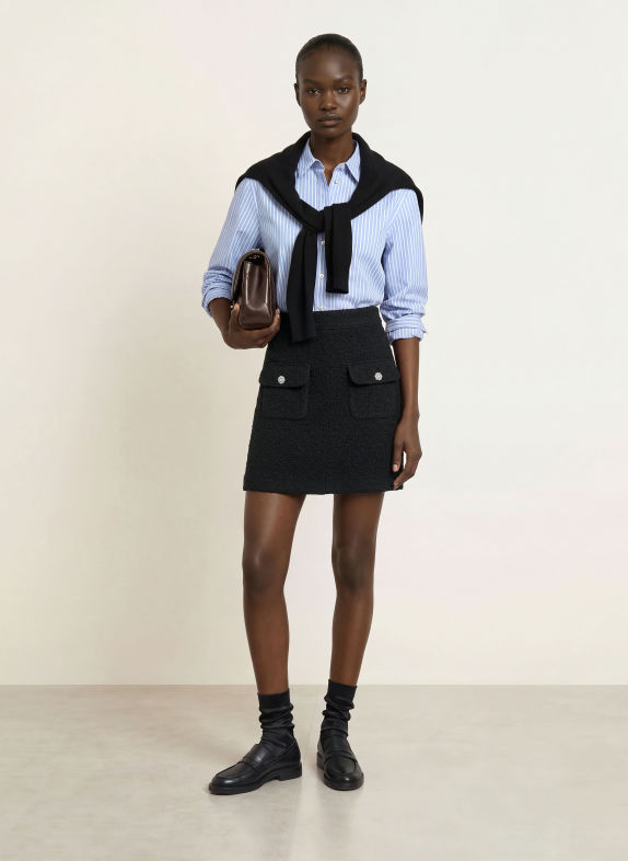 SEDUCTIVE Tweed-Rock PARIS SCHWARZ