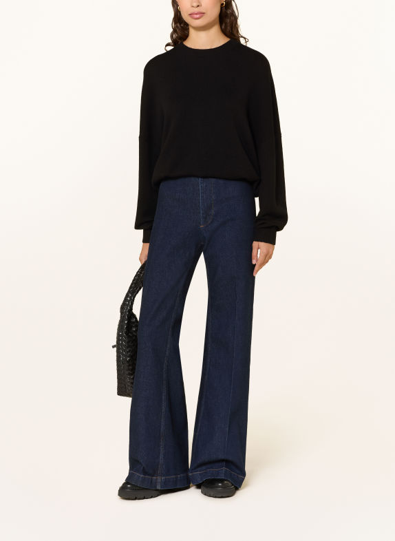 FTC CASHMERE Cashmere-Pullover SCHWARZ