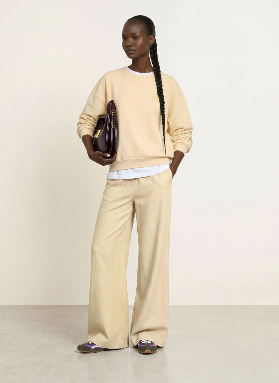 American Vintage JITBAY Sweatshirt BEIGE