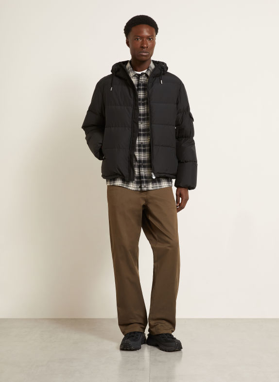 MONCLER Jachetă din puf HIMALAYA NEGRU