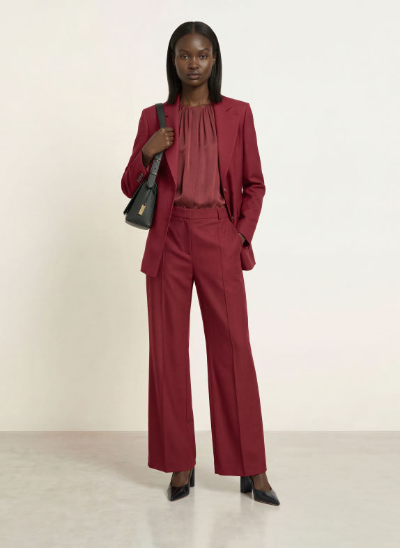 BOSS Blazer JENARA ROUGE FONCÉ